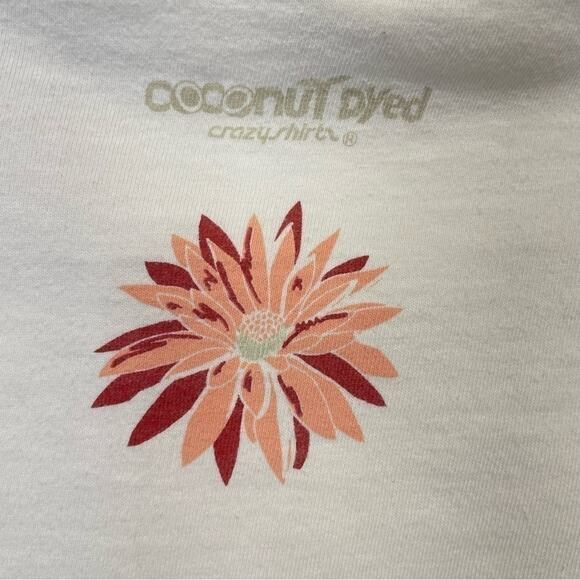 Las Vegas T-shirt long sleeve cream off white graphic tee size large - Picture 6 of 7